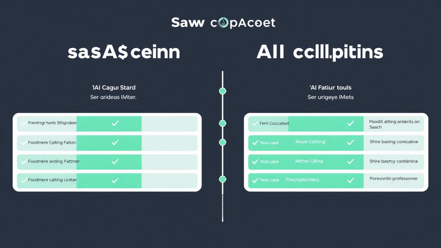 Comparison of AI video clipping tools shown as side-by-side cards