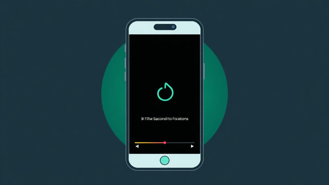 Vertical short video with animated captions and a hook title